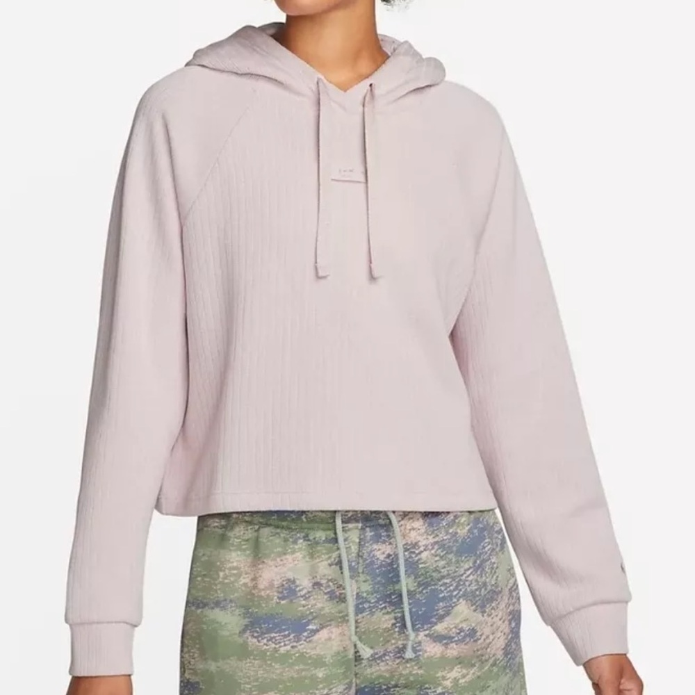 NIKE Essential Pullover Hoodie In Barely Rose